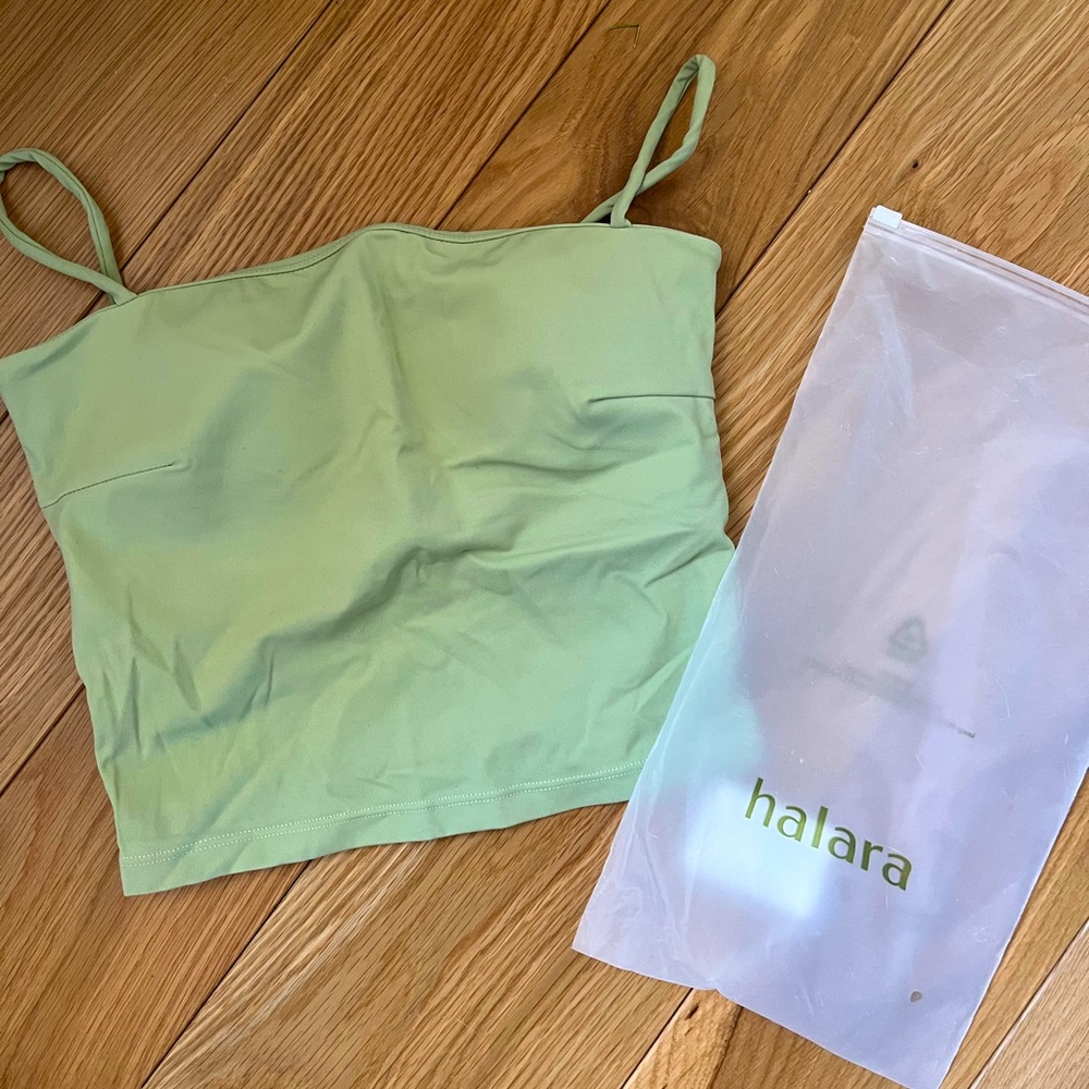 Halara Crop Top w/ Built-in Bra
